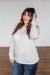 Wild Love Long Sleeve Leopard Top- Ivory