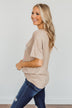 "Country Road Take Me Home" Graphic Tee- Tan