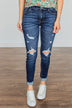 KanCan Mid-Rise Skinny Jeans- Tara Wash
