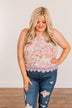 Ready To Bloom Floral Tank Top- Lilac & Pink