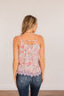 Ready To Bloom Floral Tank Top- Lilac & Pink