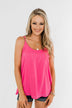 Must Have Been Love Tank Top- Hot Pink