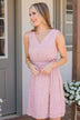 Save A Dance For Me Tie Waist Mini Dress- Pink