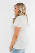 This is Me Notch Pocket Top- Off White