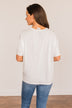 "Sunshine & Feelin' Fine" Graphic Tee- Ivory