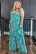 At Long Last Empire Waist Maxi Dress- Teal