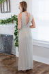 Two Become One Braided Maxi Dress- Light Sage