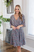 Summer Celebration Floral Dress- Black
