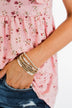 "Believe" Stackable Beaded Bracelet Set- Neutral