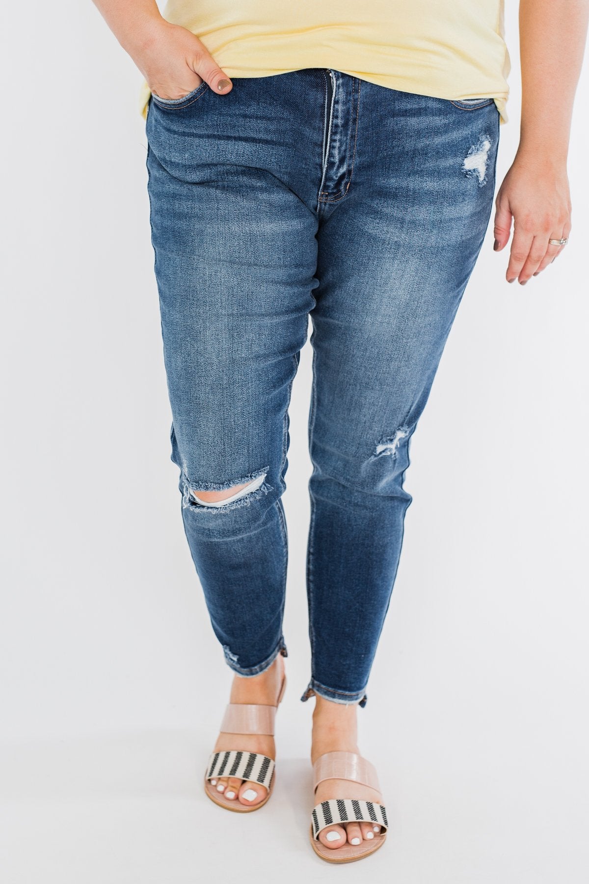 KanCan Ankle Skinny Jeans- Clarissa Wash