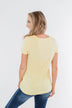 This is Me Notch Pocket Top- Yellow