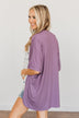 Tender Moments Short Sleeve Kimono- Purple