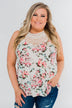 Always & Forever Floral Crochet Tank Top- Ivory