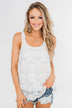 Perfect Moments Lace Tank Top- White