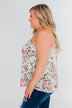 Always & Forever Floral Crochet Tank Top- Ivory