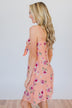 Your Own Beautiful Floral Dress- Peach