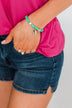Single Seashell Bracelet- Turquoise