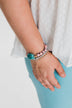 3 Layer Bracelet Stone Set- Pink & Jade