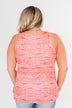 Doing Just Fine Aztec Tank Top- Coral
