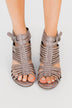 Not Rated Ofanto Heels- Grey