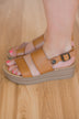 Blowfish Lola Platform Sandals- Desert Sand