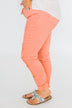 Cello Distressed Colored Skinny Jeans- Peach