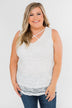 The Perfect Choice Lace Tank Top- Ivory