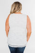 The Perfect Choice Lace Tank Top- Ivory