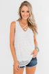 The Perfect Choice Lace Tank Top- Ivory