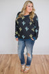 Can't Touch This Cactus Long Sleeve Top