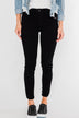 Sneak Peek Non-Distressed Jeans- Black