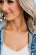 "Mom" Necklace- Silver