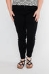Sneak Peek Non-Distressed Jeans- Black