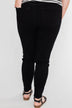 Sneak Peek Non-Distressed Jeans- Black