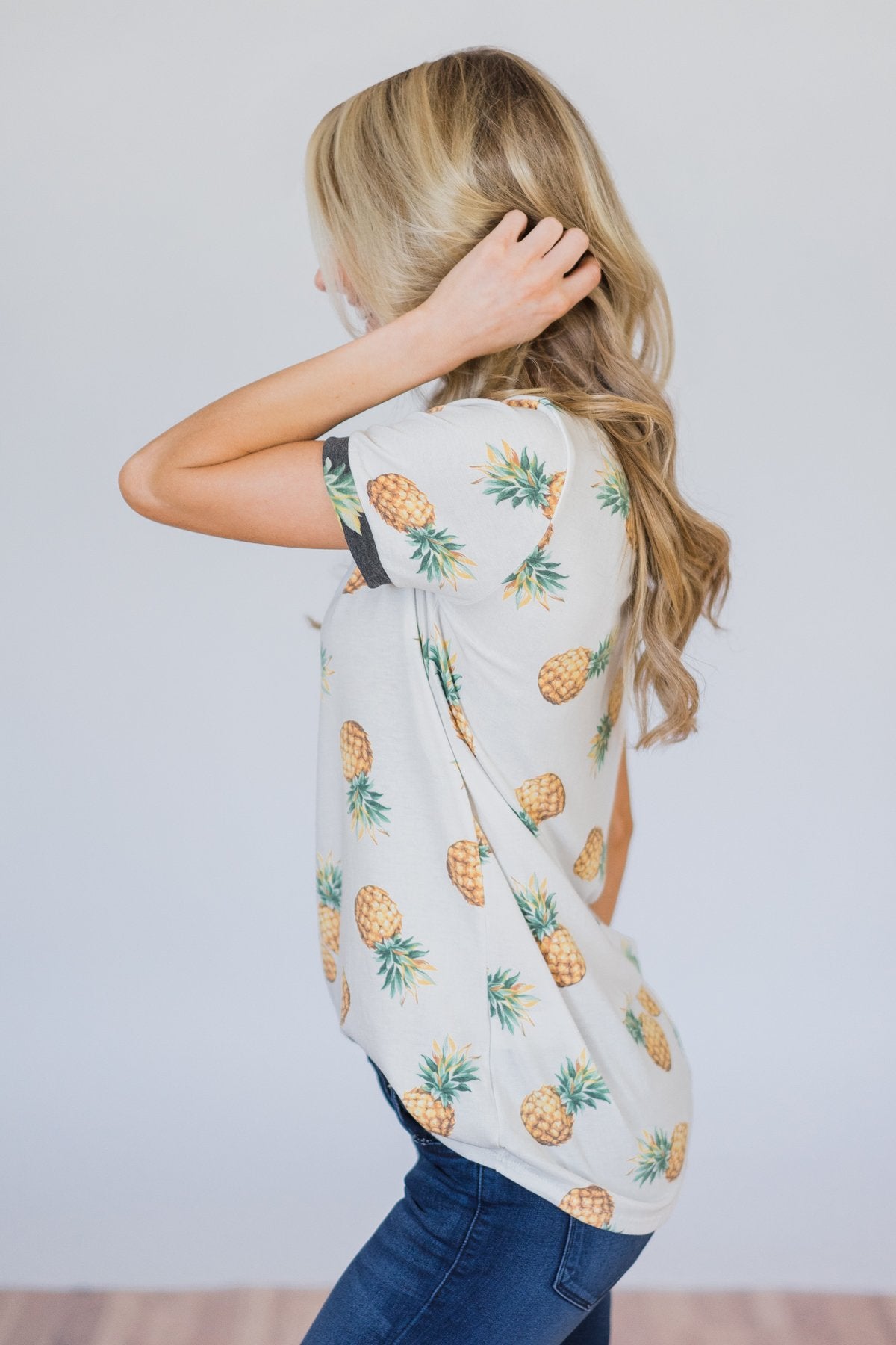 More of Summer Pineapple Top- Ivory