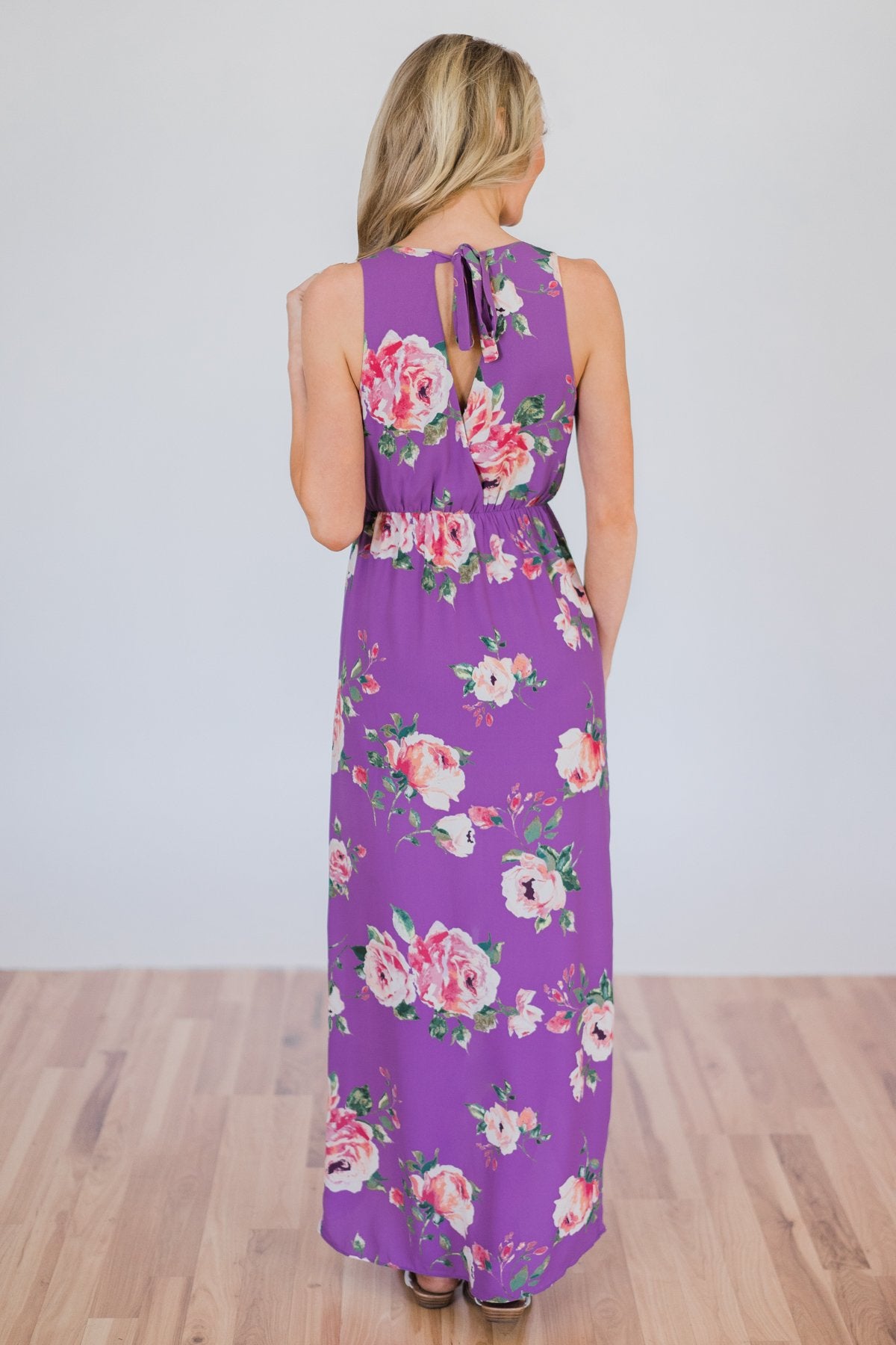 Endless Love Hi-Lo Maxi Dress- Brilliant Purple