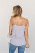 Lost In A Daydream Floral Tank Top- Lavender