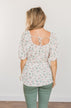 Make Some Memories Floral Blouse- Ivory