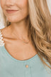 Love You Always "Mama" Chain Necklace- Gold