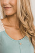 Love You Always "Mama" Chain Necklace- Gold