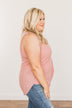 Prove Them Wrong Thermal Knit Tank Top- Dusty Mauve