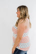 Make Your Smile Shine Stars & Stripes Tank- Red, White, & Blue