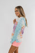 Catch The Fun Tie Dye Hoodie- Multi