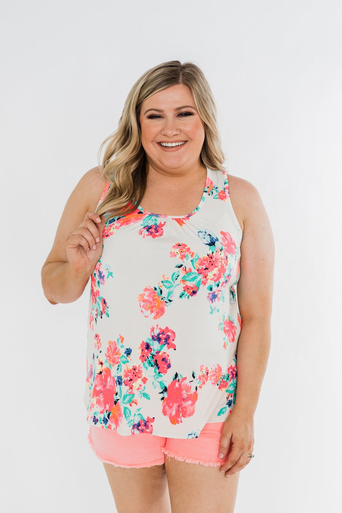 売れ筋商品|||チャータークラブ シャツ トップス レディース Women's Floral Tank Sleep Shirt, Created for Macy's Gingham Coral Charter Club Women's Floral Tank Sleep Shirt, Created for