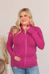 Daily Walks Athleisure Jacket- Raspberry