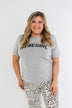 "Homegirl" Graphic Tee- Grey