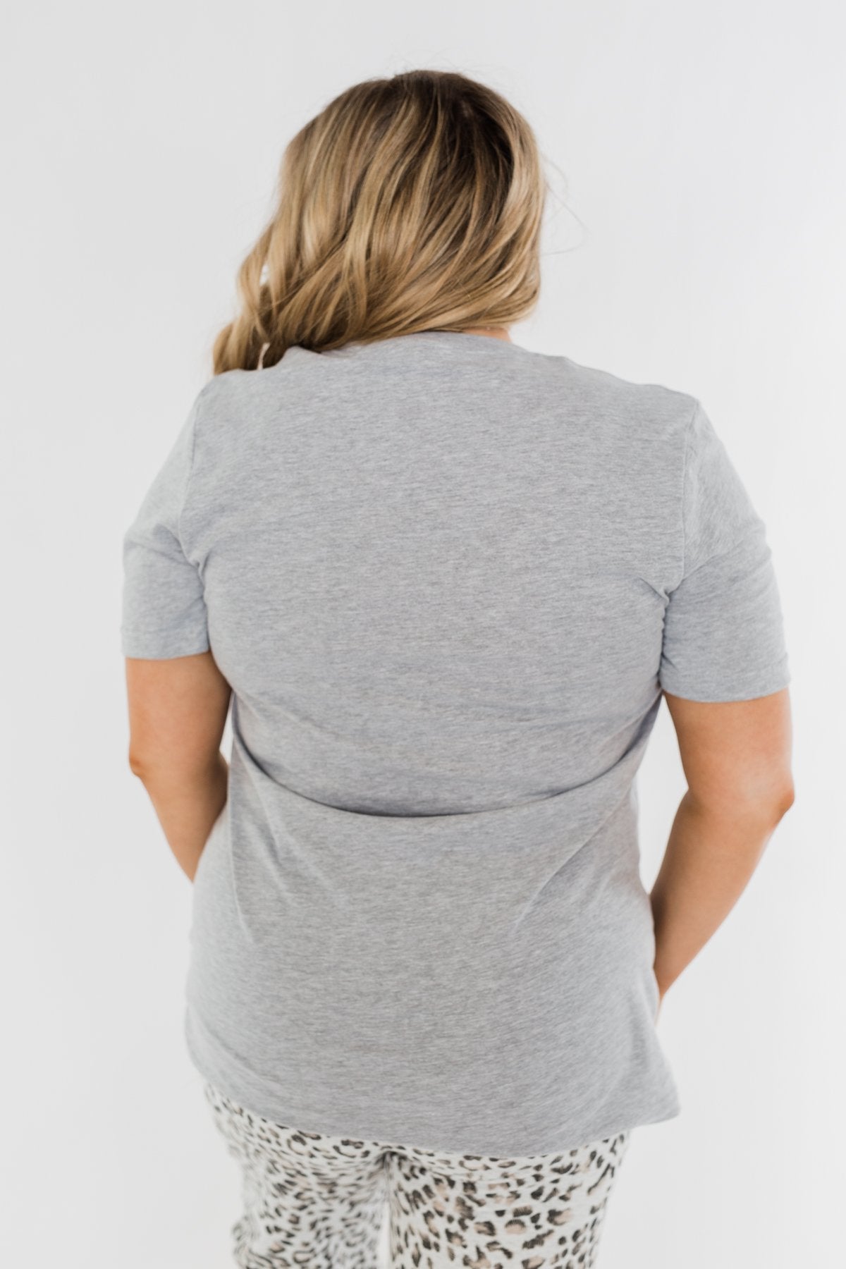 "Homegirl" Graphic Tee- Grey