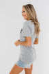 "Homegirl" Graphic Tee- Grey