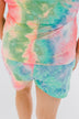 Sweet Dreams Tie Dye Lounge Shorts- Multi-Color