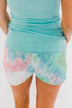 Sweet Dreams Tie Dye Lounge Shorts- Multi-Color